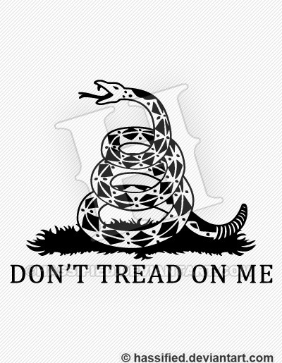 Gadsden Dont Tread On Me - printable, vector, svg, art