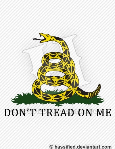 Gadsden Don't Tread On Me - printable, vector, svg, art