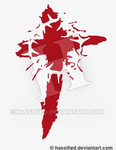 Blood Cross - printable, vector, svg, art