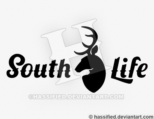 South Life Buck - printable, vector, svg, art