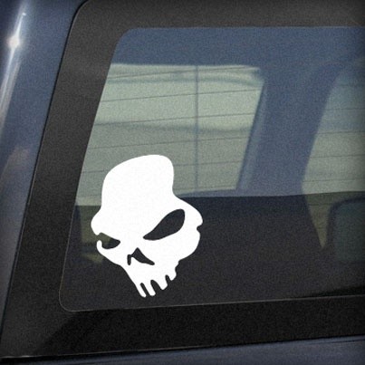 Zombie Skull - printable, vector, svg, art
