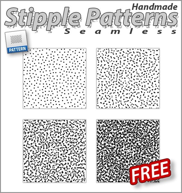 Stipple Patterns - Photoshop Plug-in
