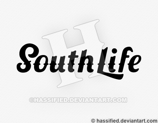 South Life - printable, vector, svg, art