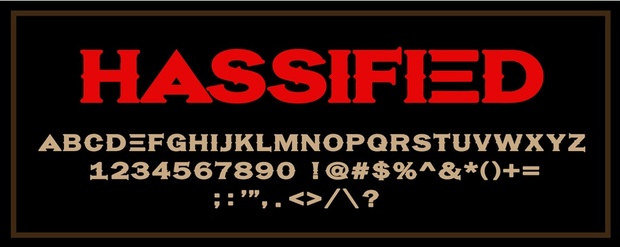 Hassified Font