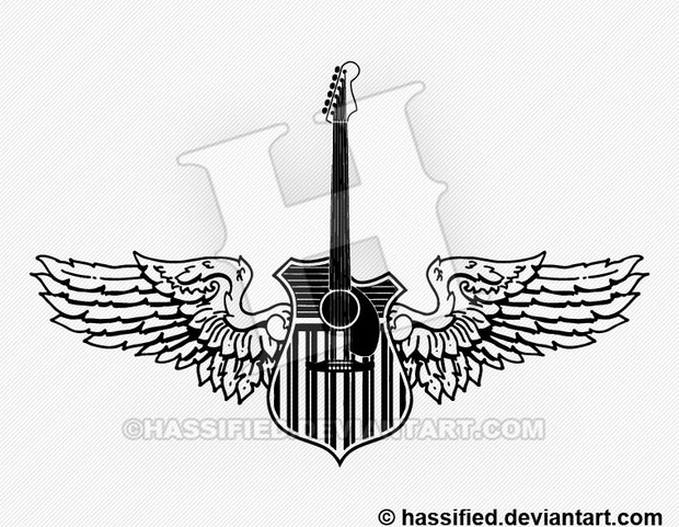Winged Guitar