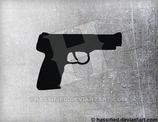 FN Five Seven - printable, vector, svg, art