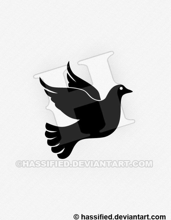 Dove - printable, vector, svg, art