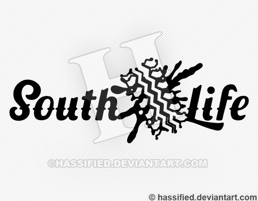 South Life Mud Track - printable, vector, svg, art