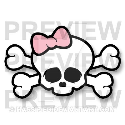 Girl Skull