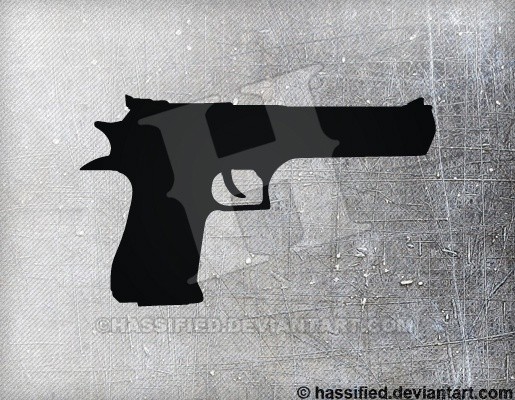 Desert Eagle - printable, vector, svg, art