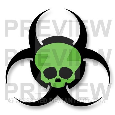 Bio-hazard Skull