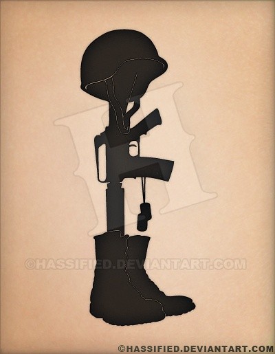 Battlefield Cross - printable, vector, svg, art