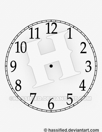 Classic Schoolhouse Dial Design - printable, vector, svg, art