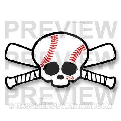 Baseball Skull