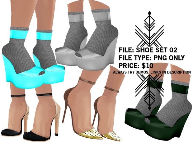 Righteous: Shoe Set 02