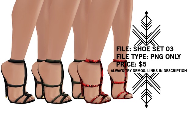 Righteous: Shoe Set 03