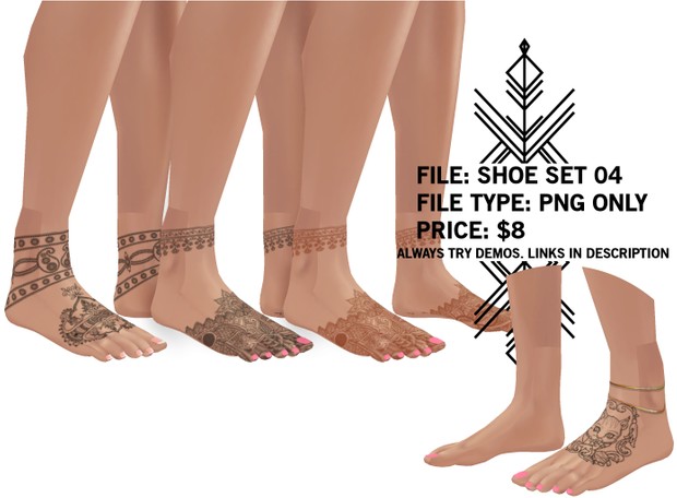 Righteous: Shoe Set 04