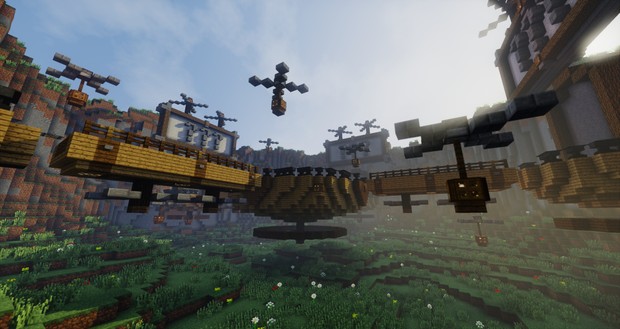 Server Hub - Steampunk