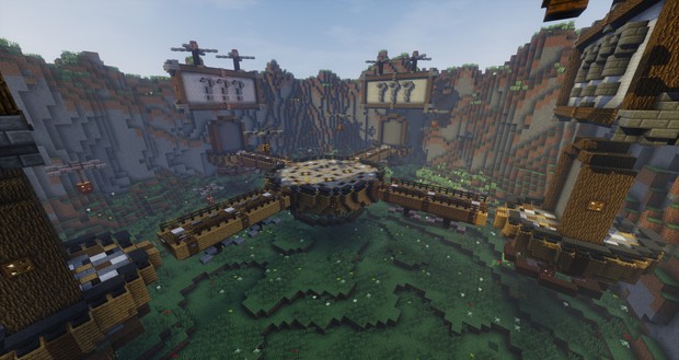 Server Hub - Steampunk