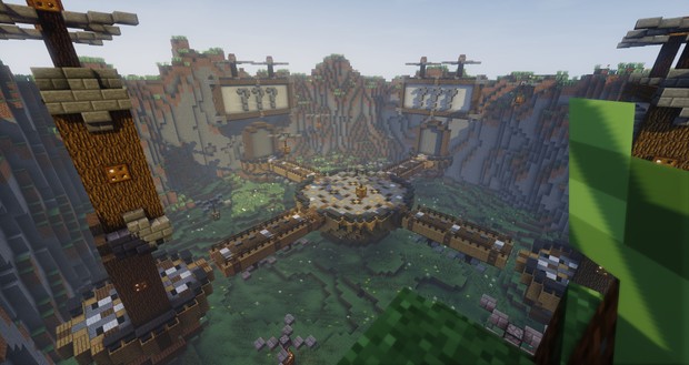 Server Hub - Steampunk