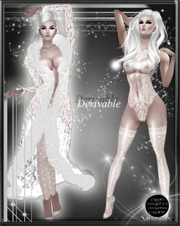 Lace Fur + lingerie