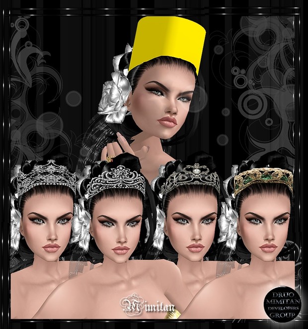 Tiara mesh and textures