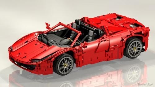 Lego Technic Red Spider building instructions