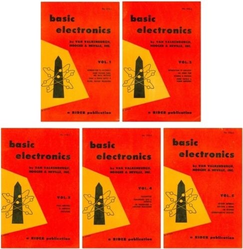BASIC ELECTRONICS Vol. 1-5 - Rider Publication - 1955