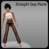 Straight Leg Pants F