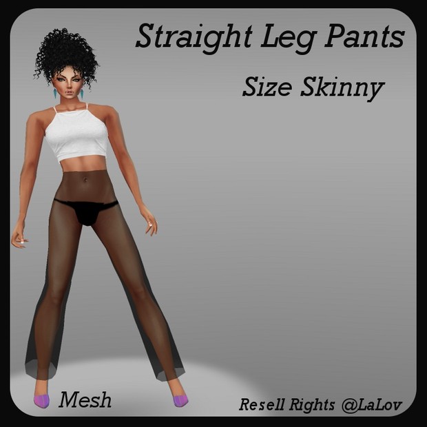Straight Leg Pants F