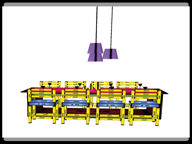 Bar With Stool Table