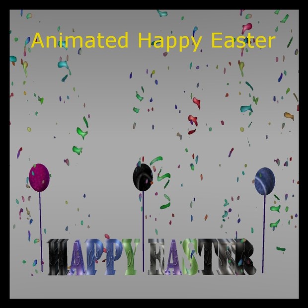Happy Easter Animated
