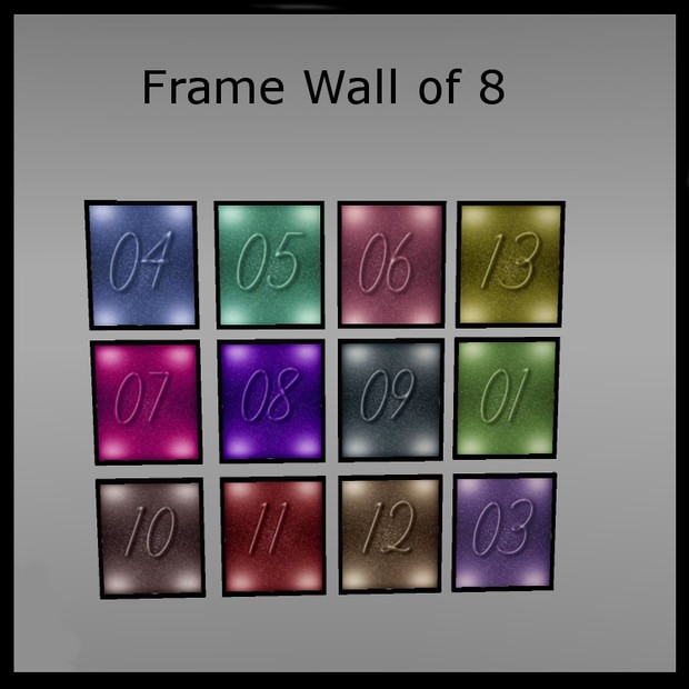 Frame wall of 8