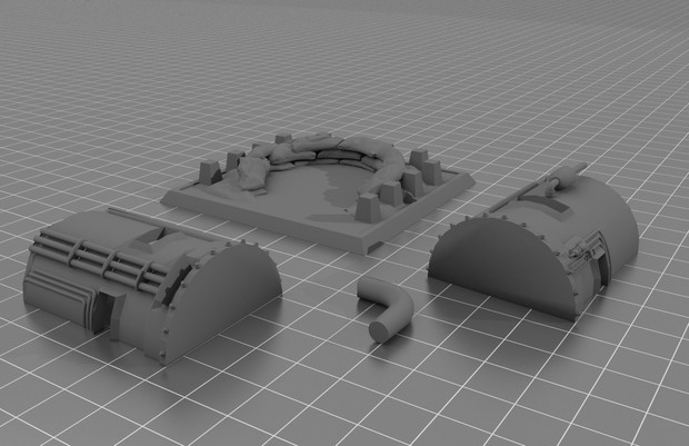Single-Unit Military Bunker