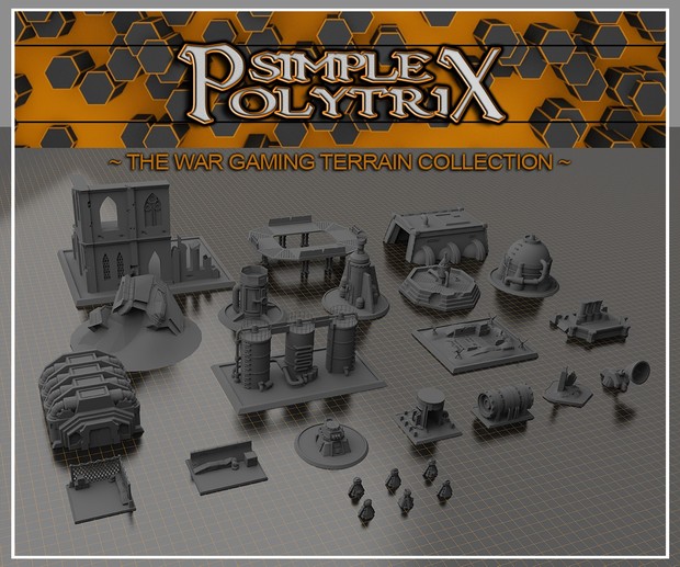 SimplePolytrix Kickstarter Collection + 2 Kits