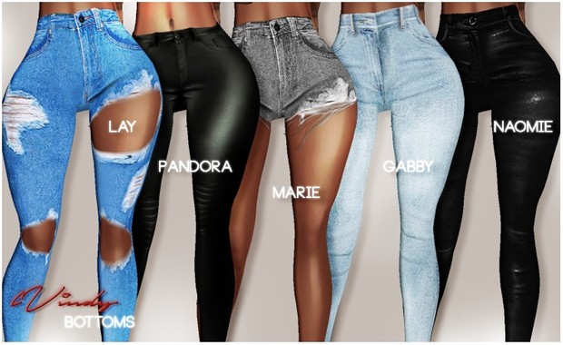 5 Sis3d Bottoms!
