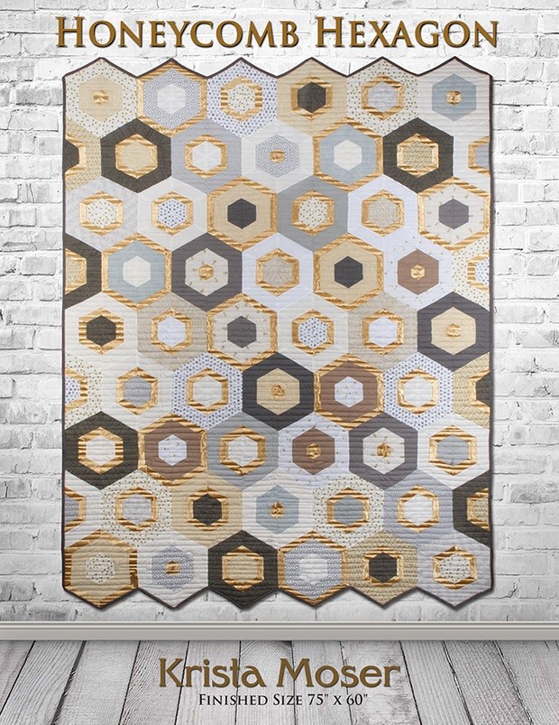 HONEYCOMB HEXAGON PDF DOWNLOADABLE QUILT PATTERN