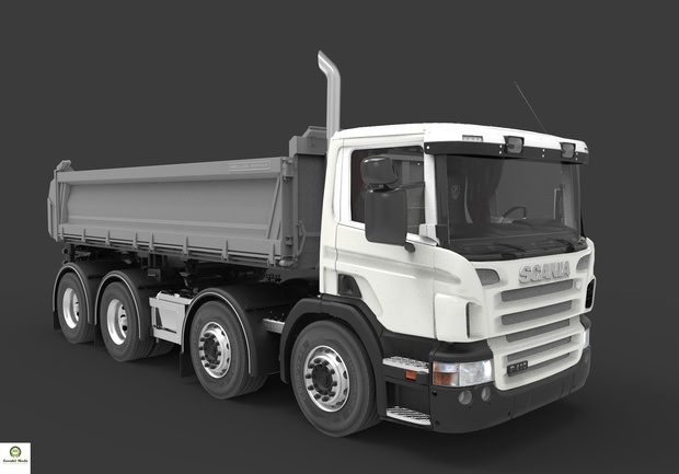 Scania P410 Tipper