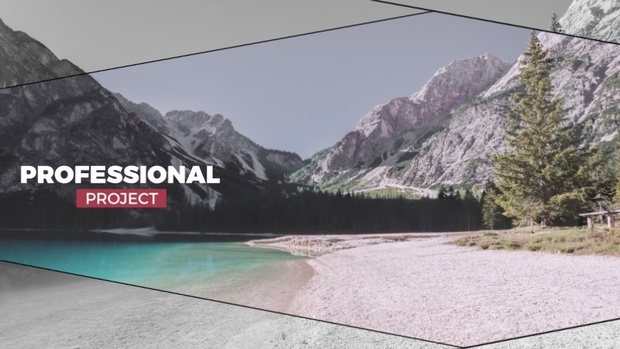 Template Black Line Slideshow sony vegas 12 13 14