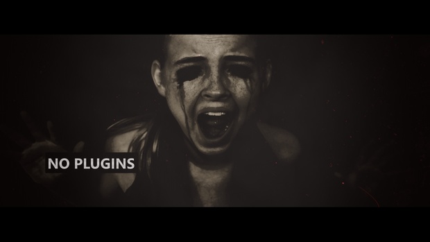 Template Horror Glitch sony vegas 12 13 14
