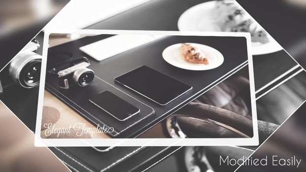Template Photo Frames Slideshow sony vegas 12 13