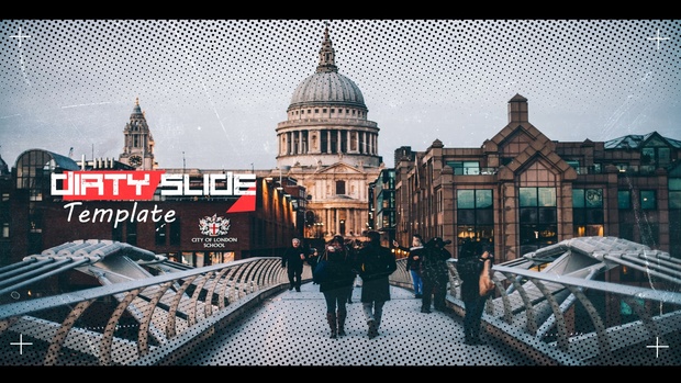 Template Dirty Slide sony vegas 12 13 14