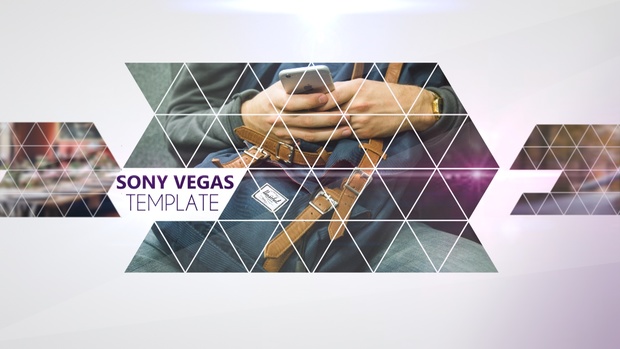 Template Triangles Motion sony vegas 12 13