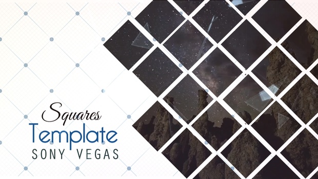 Template fresh squares sony vegas 11 12 13
