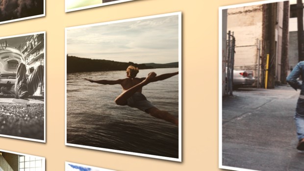 Template Photo Wall Gallery sony vegas 12 13