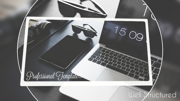Template Photo Frames Slideshow sony vegas 12 13