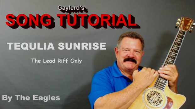 TEQUILA SUNRISE - (Lead Riff) SONG TUTORIAL