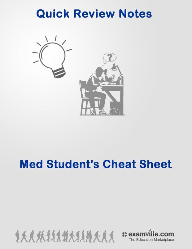 Med and Nursing Students' Cheat Sheet: Easy Ways to Remember Diseases