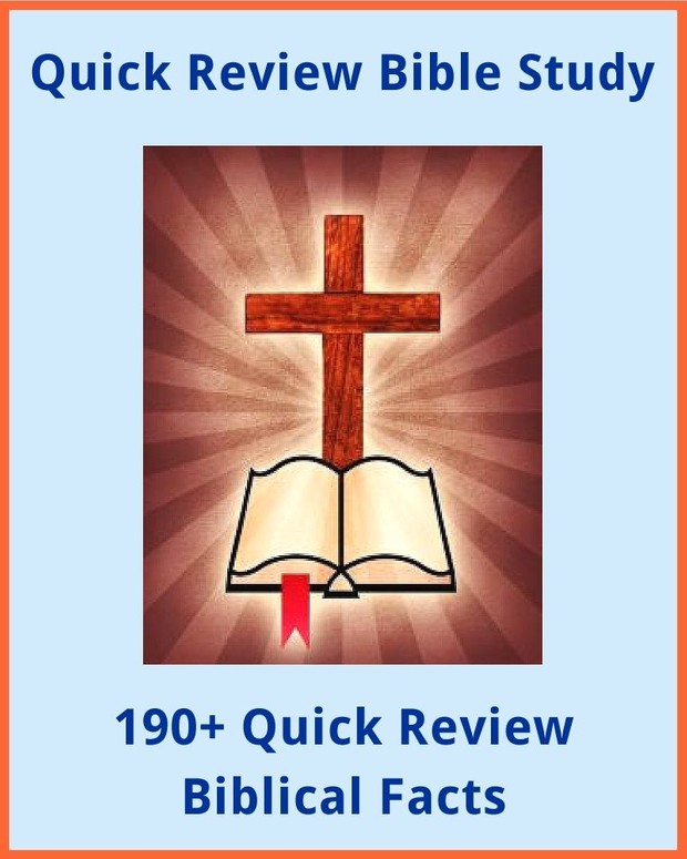190+ Quick Review Biblical Facts