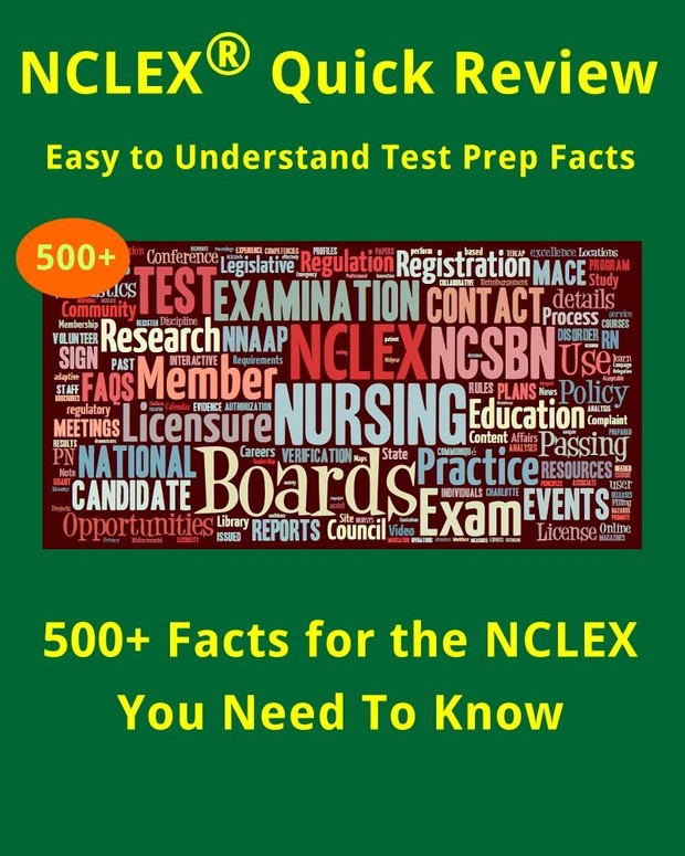 500+ Must Know Facts for the NCLEX Exam (Quick Review Test Prep)
